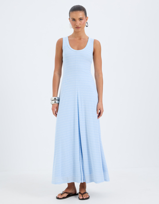Calli - Taylor Stripe Tank Dress