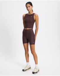 Puma - Cloudspun 6-Inch High Waisted Short Tights