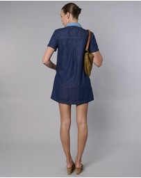 Love and Nostalgia - Isabelle Denim Mini Dress