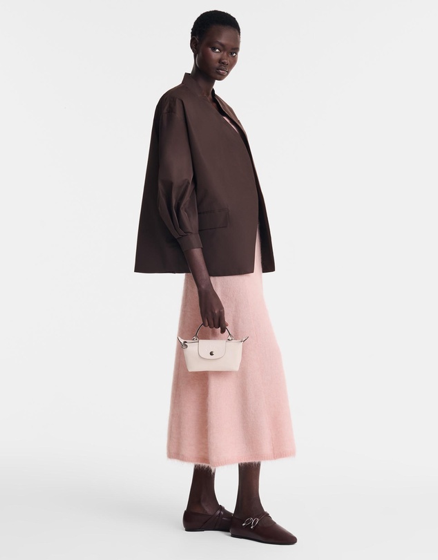 Longchamp - Le Pliage Xtra Leather Pouch - XS