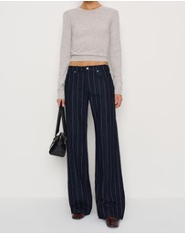 Reformation - Cary Low Rise Slouchy Wide Leg Jeans
