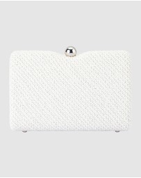 Olga Berg - Birdie Textural Handle Bag