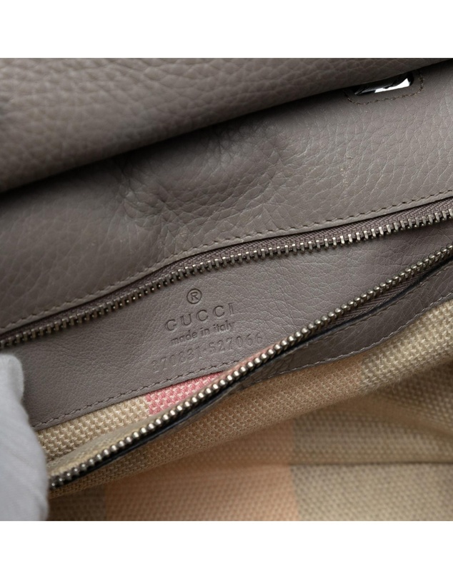 Pre-Loved by Azura Reborn - Pre-Loved Small Leather Bamboo Daily Satchel