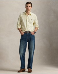 Polo Ralph Lauren - ICONIC EXCLUSIVE - Striped Knit Oxford Shirt