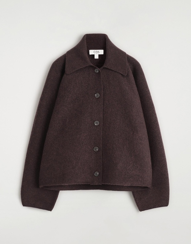 COS - Sculpted Merino Wool Short Jacket