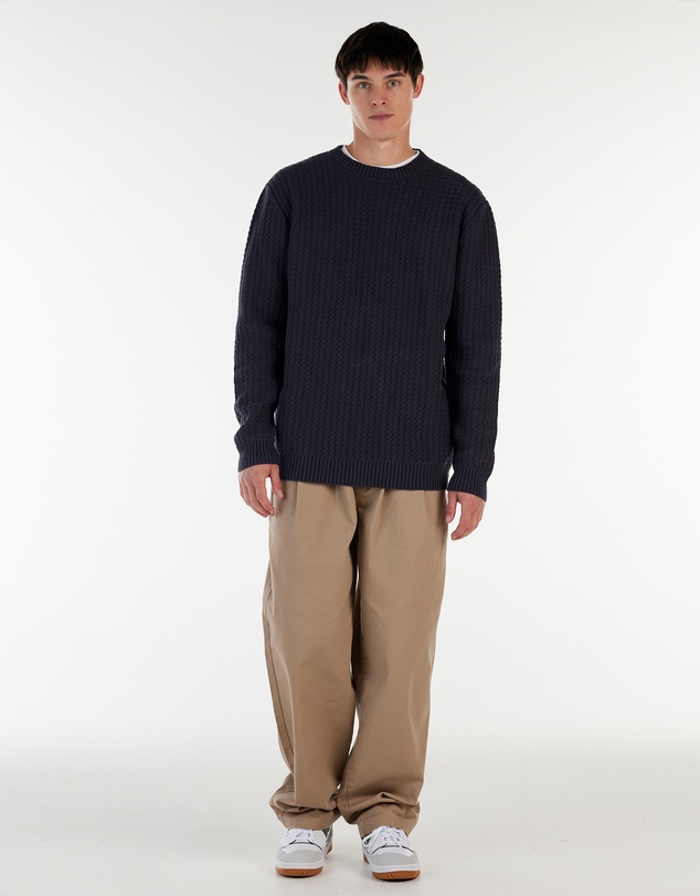 Nana Judy - Ace Knitted Crew Sweater