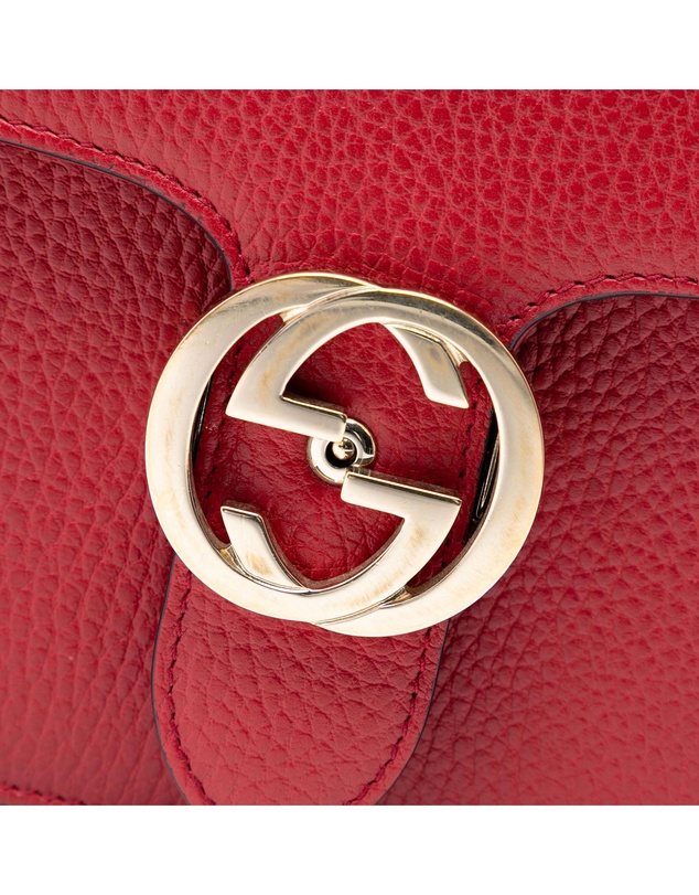 Pre-Loved by Azura Reborn - Pre-Loved Medium Dollar Calfskin Interlocking G Crossbody