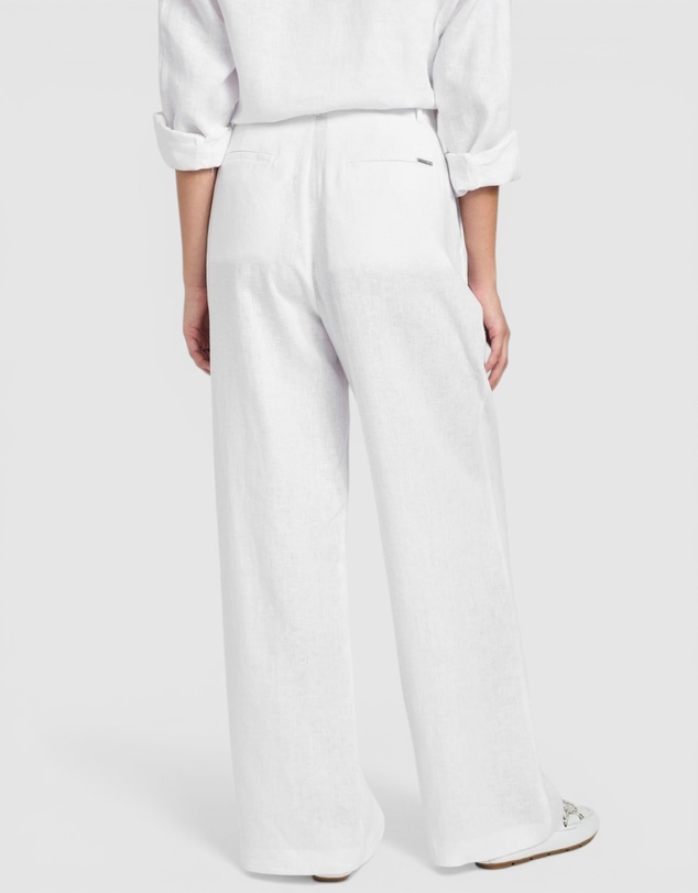 GUESS - Eco Jenny Wide Leg Linen Pants
