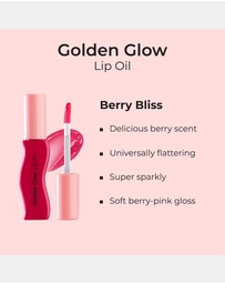 MCoBeauty - Golden Glow Lip Oil - Berry Bliss