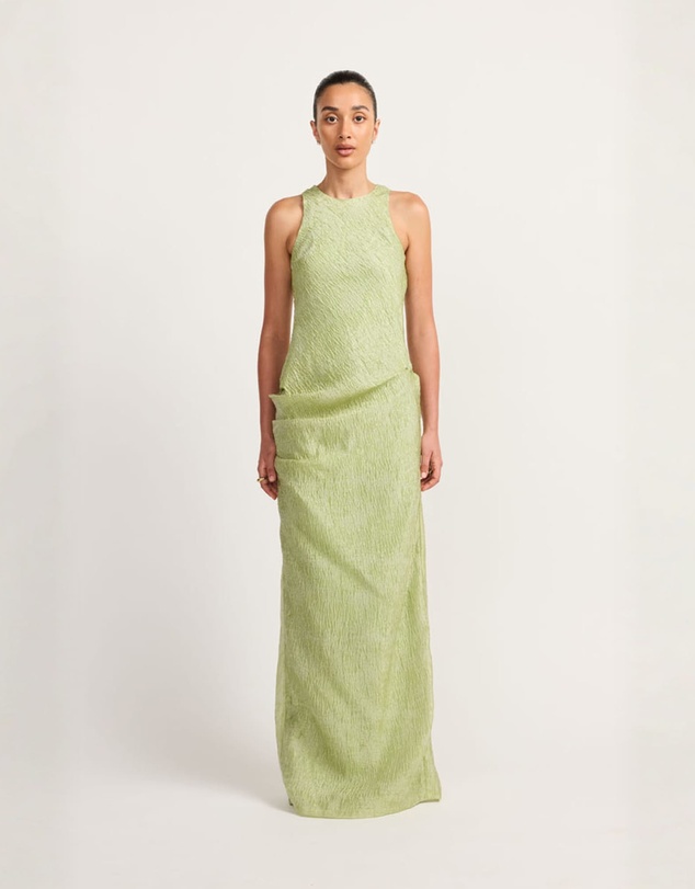 TOJHA - Doe Dress - Pistachio