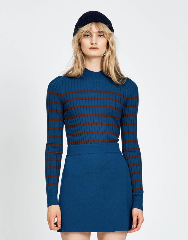 bul - Alder Top Dark Blue