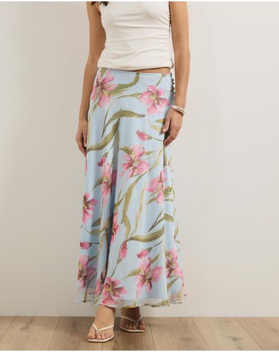 Blue Base Floral