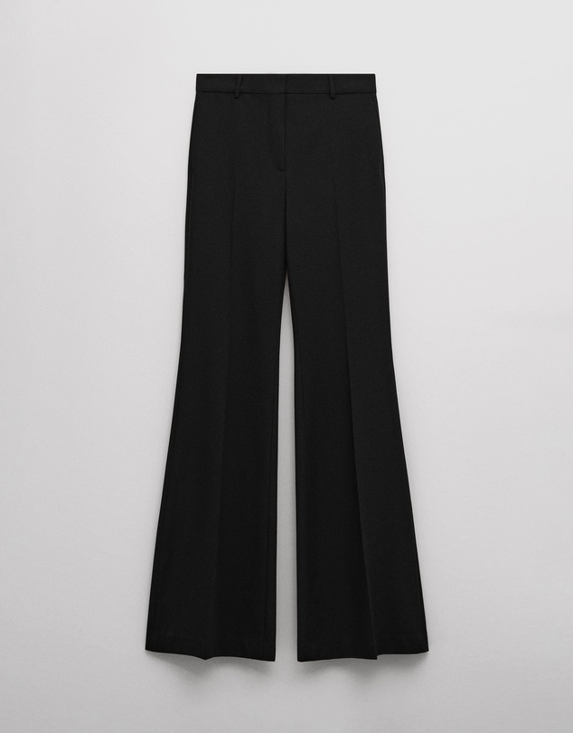 M.N.G - Mid-Rise Flare Trousers