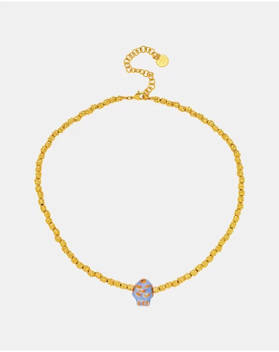 Amber Sceats - Azurefin Necklace in Blue