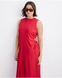 M.N.G - Cut-Out Dress with Bows