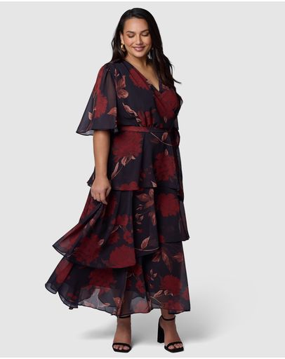 BURGUNDY FLORAL