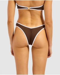 Seafolly - Beach Bound Scoop High Cut Rio Pants