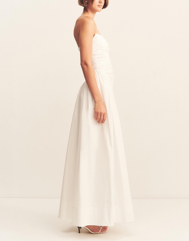 Shona Joy - Morton Strapless Panelled Maxi Dress