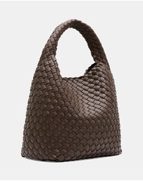 Rylan - Alt-Leather Woven Small Tote Bag