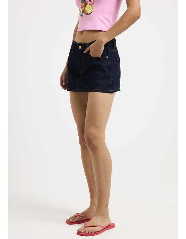 Subtitled - Tide Low Rise Mini Skirt