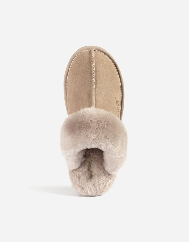 Ozwear Connection Uggs - Ugg Slippers Premium Australia Sheepskin Unisex Scuffette Suede