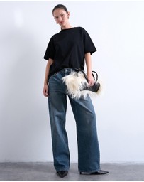 TOPSHOP - Premium Basic Short Sleeve Tee