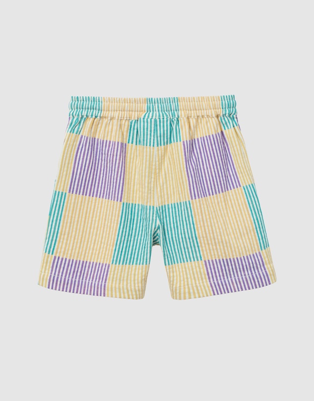 Goldie + Ace - Seersucker Classic Shorts - ICONIC EXCLUSIVE - Babies-Kids