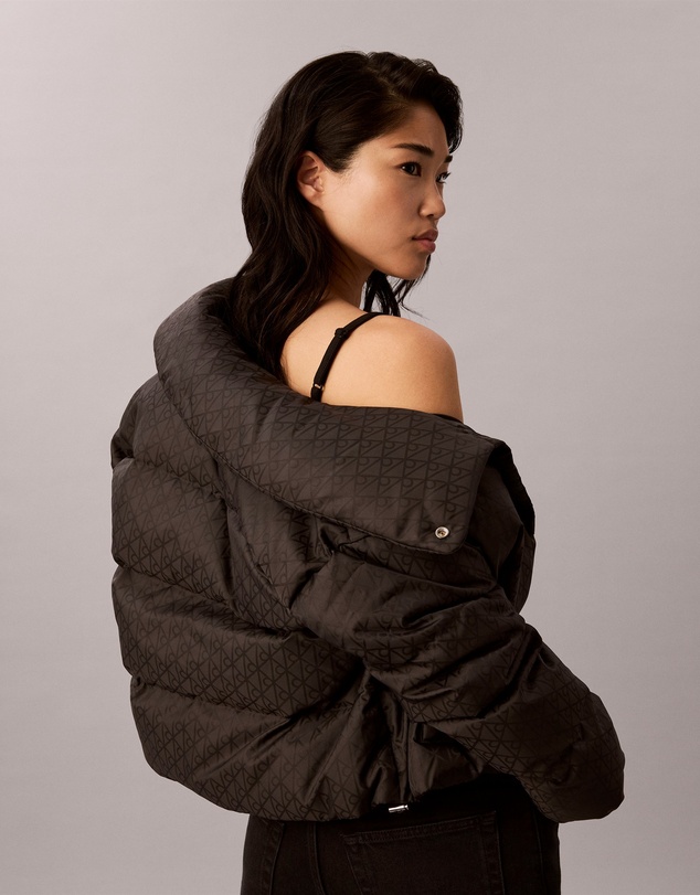 Calvin Klein Jeans - All-Over Logo Down Puffer Jacket