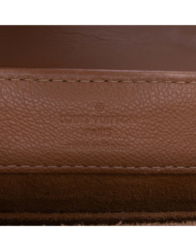 Pre-Loved by Azura Reborn - Pre-Loved Monogram Cuir Plume Ecume Very Chain Satchel