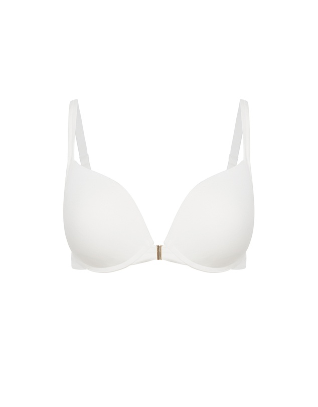 City Chic - Smooth & Chic Front Close Cotton Push Up Bra