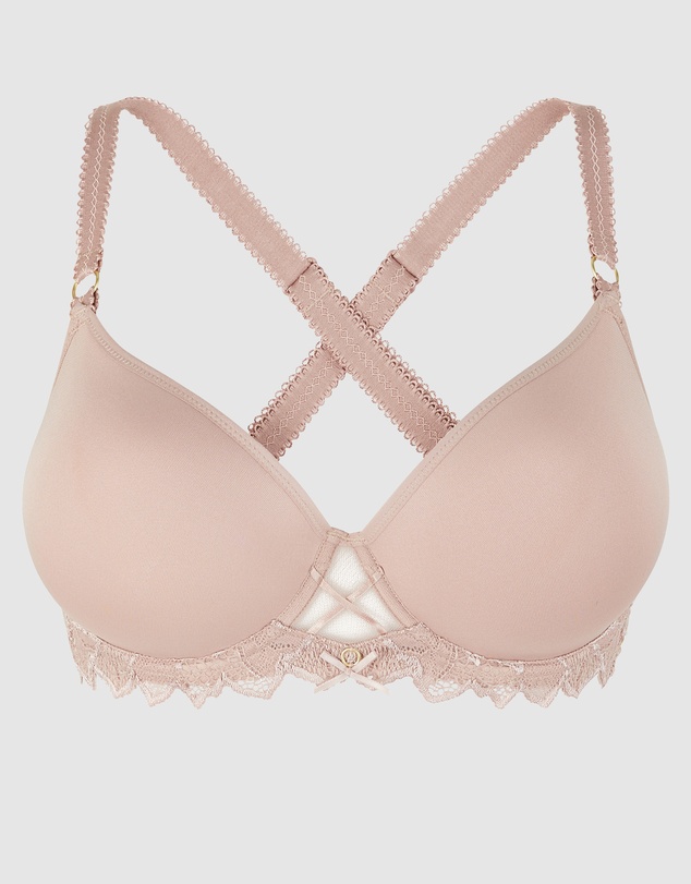 Sans Complexe - Arum Prima Wired Spacer T-Shirt Bra With Lace