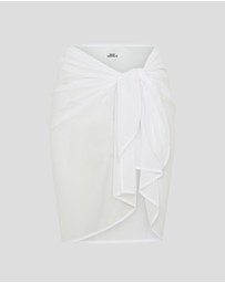 Vacay Swimwear - Catalina Sarong White