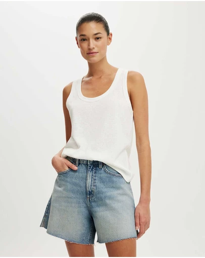 Cotton On - High 90 S Denim Short