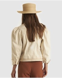 Zerafima - Holly Puff Denim Jacket