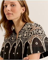 Review - Florida Embroidered Midi Dress