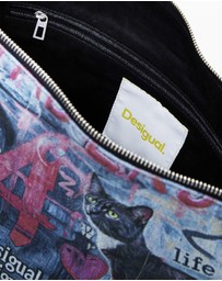 Desigual - Large graffiti bag