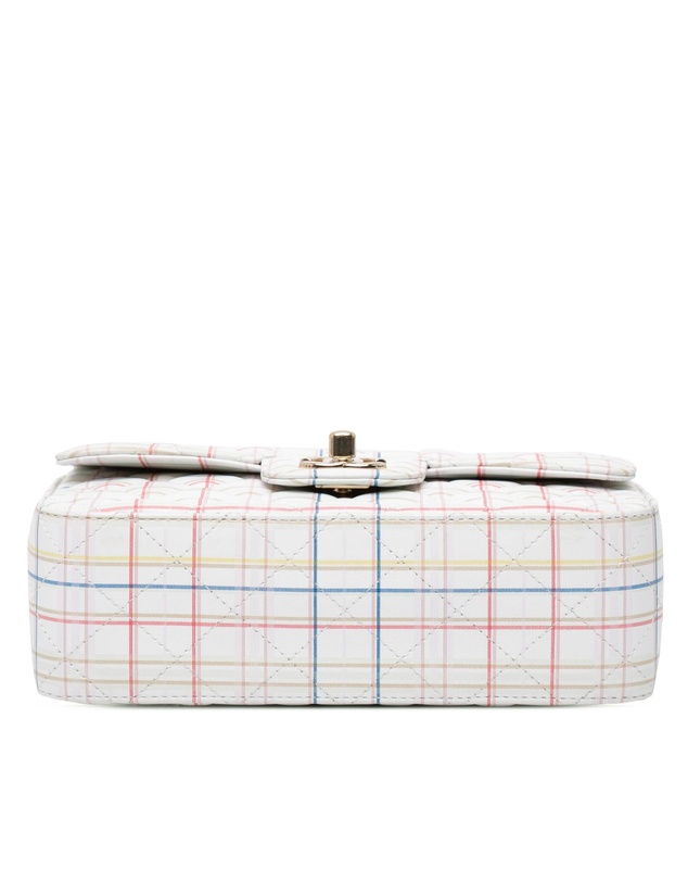 Pre-Loved by Azura Reborn - Pre-Loved Mini Rectangular Classic Printed Calfskin Single Flap