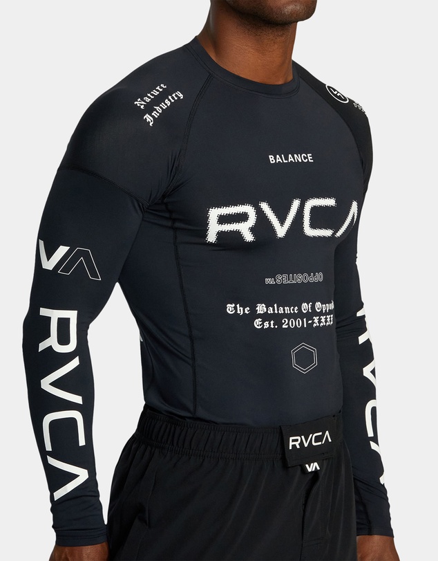 RVCA - Mens Sport Long Sleeve Rash Vest