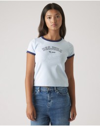 Decjuba Kids - Cropped Ringer Tee - Teens