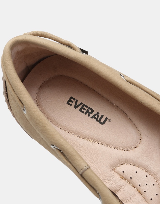 EVERAU - EverAU Ugg Monty Cow Leather Upper Loafer Oxfords Flats