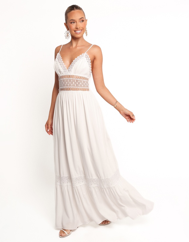 Petal & Pup - Kiran Maxi Dress - White
