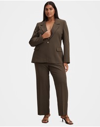 Forever New Curve - Victoria Curve Single Breasted Blazer