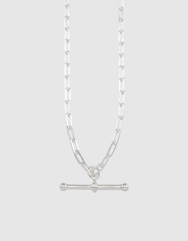 Von Treskow - Fine Clip Chain T-Bar Necklace