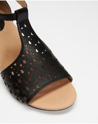 Mia Vita - Keen Heeled Sandal - Black