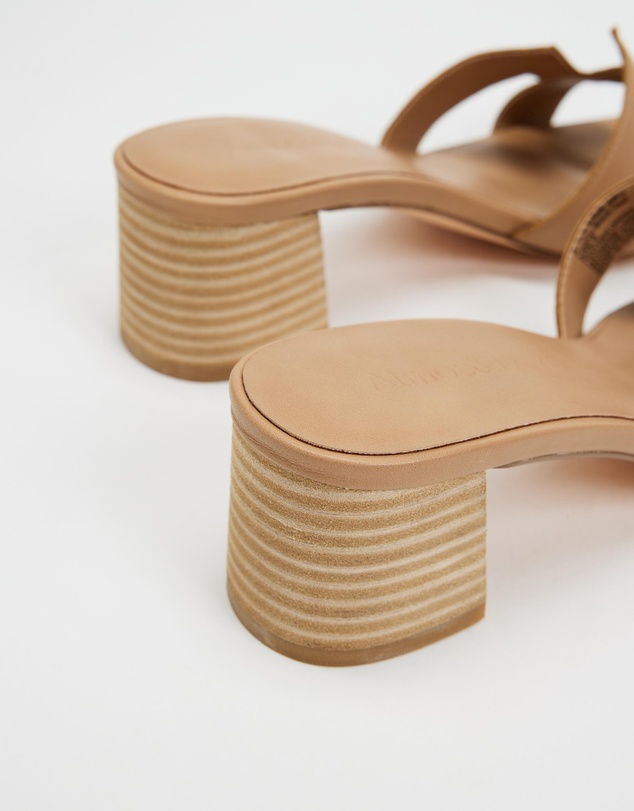 Atmos&Here - Pelly Leather Block Heels
