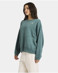 Billabong - Womens Don't Forget Pullover Crew Neck