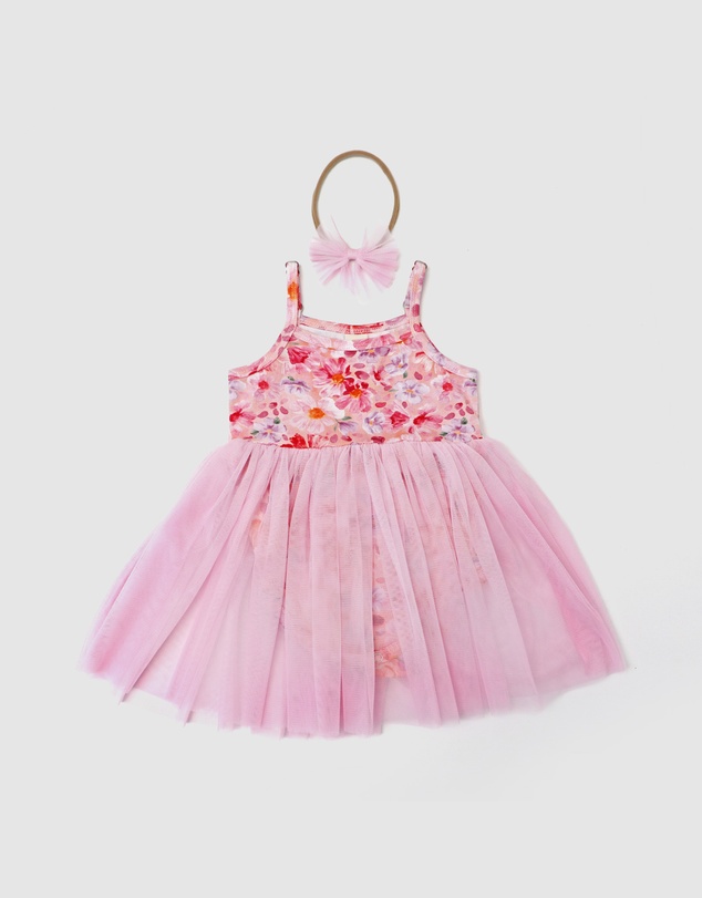 WITH LOVE FOR KIDS - Tutu Onesie & Headband Set - Babies