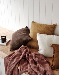 Aura Home - Arles Linen Rectangle Cushion