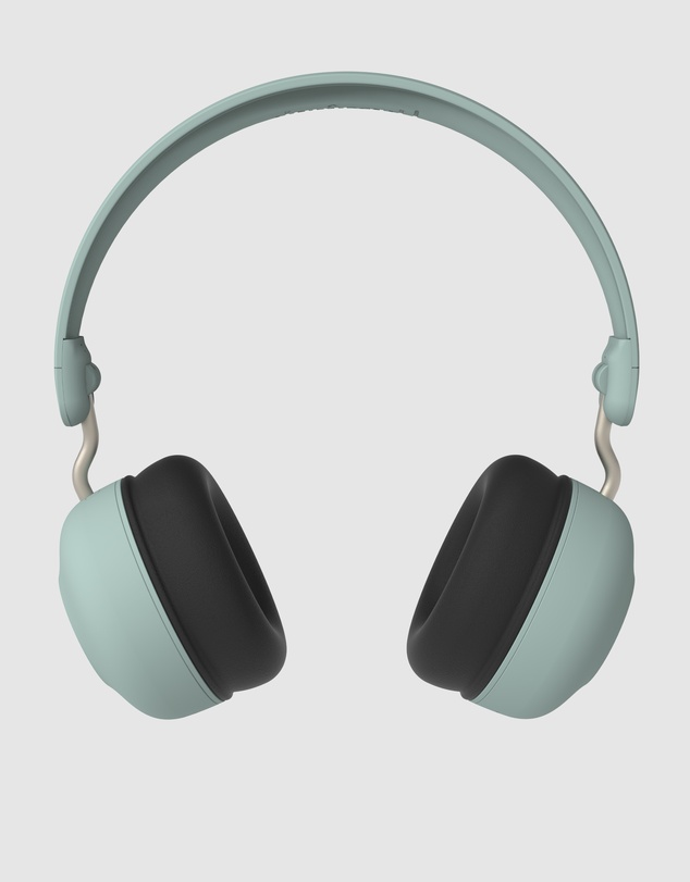 Kreafunk - Kreafunk Kids Buzz Bluetooth Headphones W/ Anc - Dusty Green