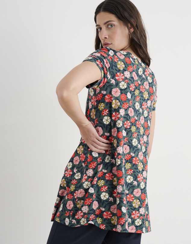 Seasalt - Seasalt Cornwall Multi Screenprint Tunic